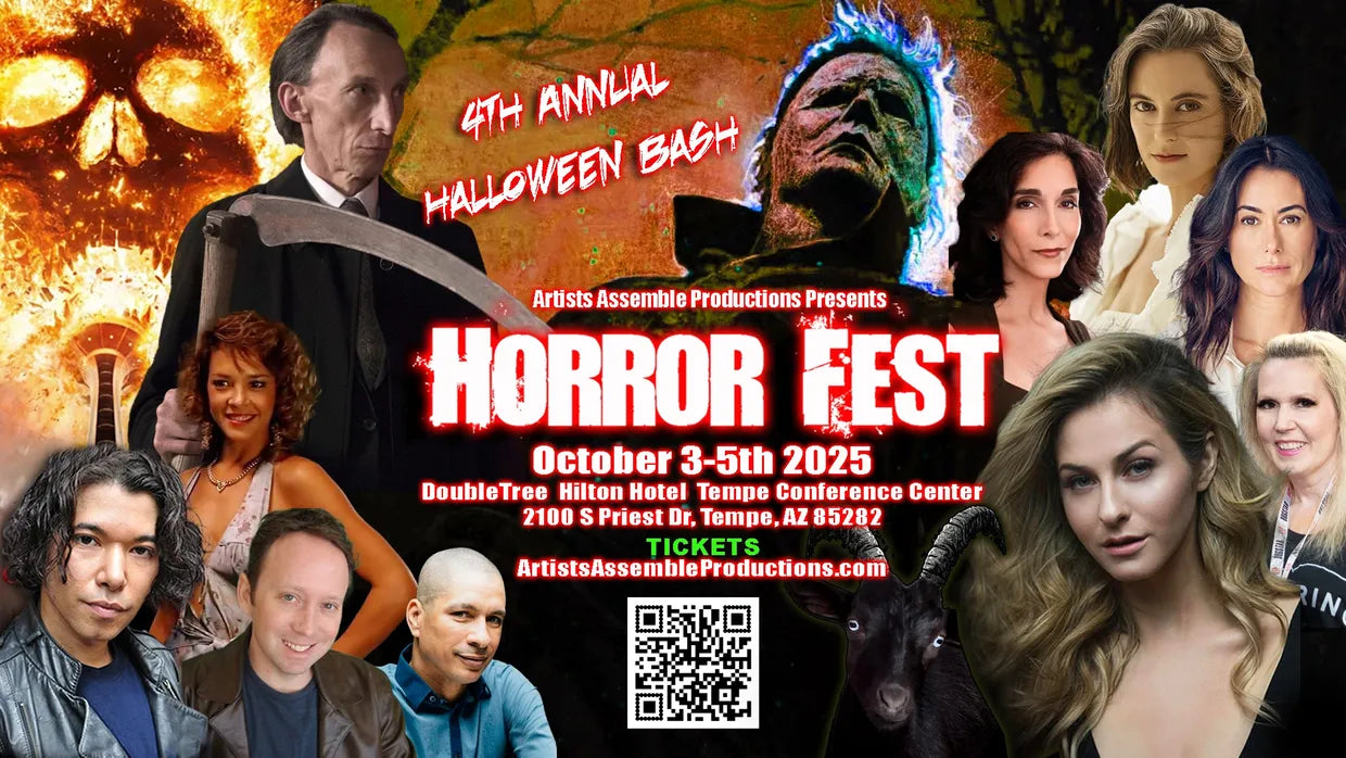 Come see us at  Artists Assemble Productions Presents Horror Fest!
