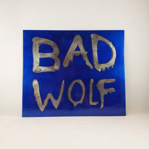 thumbnail image 2 of Doctor Who Bad Wolf Vinyl Decal Sticker For Car Truck Wall - 4x4 Inches 2 of 5