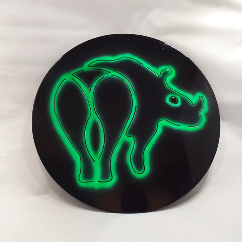 Zombie Strippers - Pink Rhino Logo